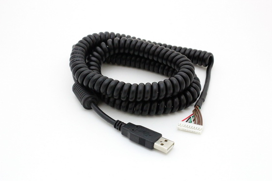 USB AM Coiled Cable Assembly