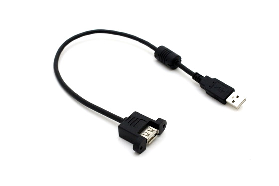 Panel Mount USB Cable 