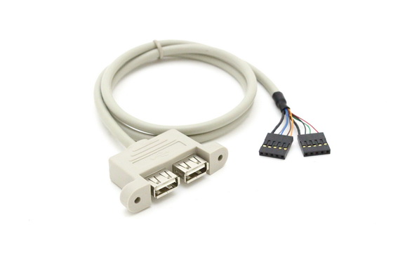 Dual USB Cable Assembly